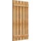 Ekena Millwork Spaced Board-n-Batten Shutters, Rough Sawn Western Red Cedar, 28 7/8W x 50H, PR RBS06S29X050RWR - alternate 4